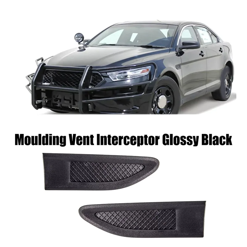 

Highly Recommended For Ford Taurus 2013-2019 Front Fender Vent Mesh Warning Fender Moulding Vent