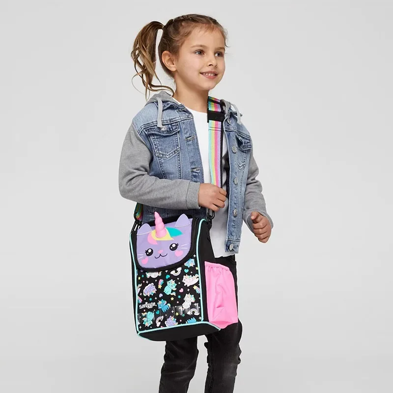 Australian Smiggle Meal Bag Lightweight And Large Capacity Insulation Primary School Student Multi Functional Waterproof Diagona