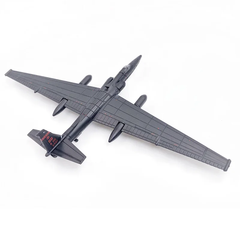 1/144 Scale US U-2 U2 Dragon Lady Reconnaissance Airplane Plane Diecast Metal Aircraft Ornament Model Boy Birthday Toy Gift