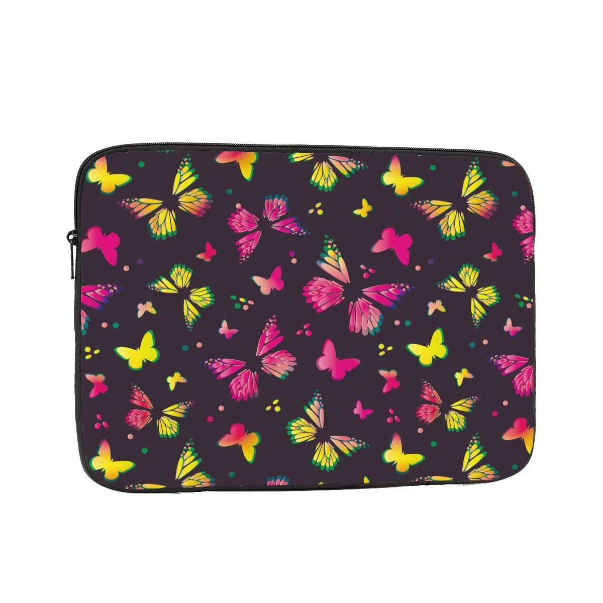 Butterfly Colorful Laptop Sleeve Case 12 13 15 17 Inch Notebook Bag Case Computer Shockproof Case Bag