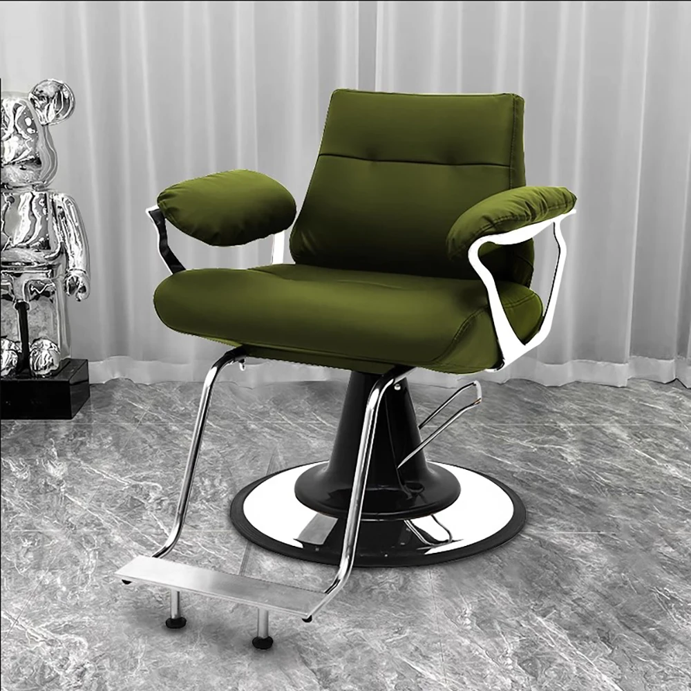 

Aesthetic Luxury Barber Chair Nordic Ergonomic Delicacy Salon Hairdresser Chair Personalized Beauty Kapperstoel Hair Furniture