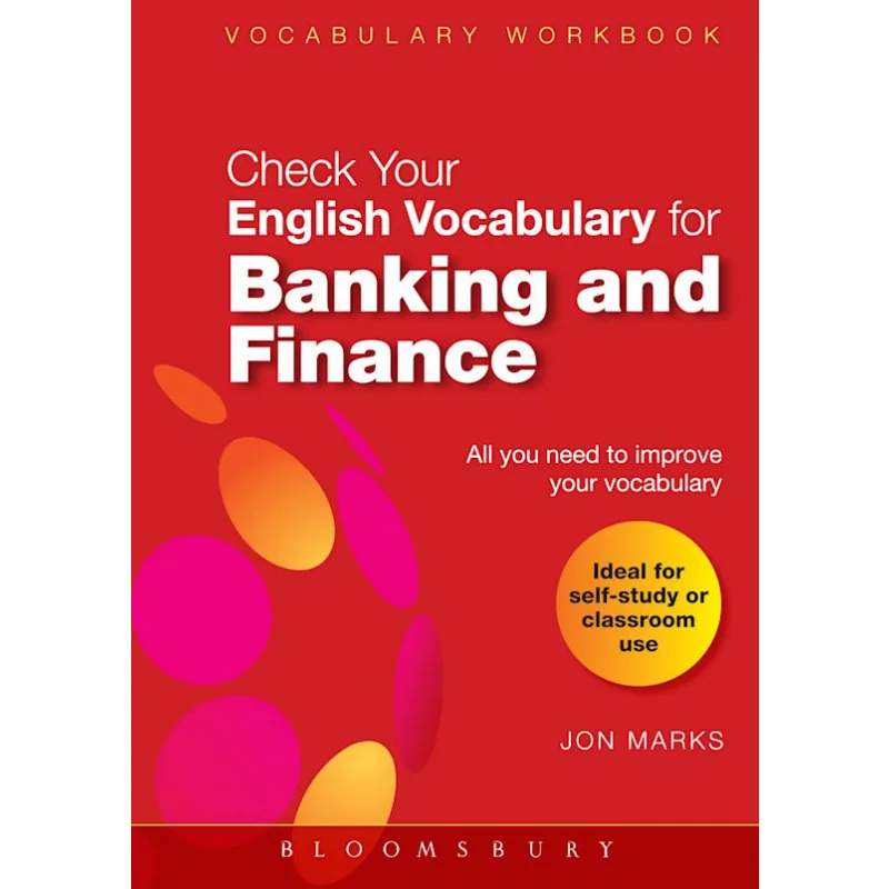 Check Your English Vocabulary For Banking  Finance Jon Marks Bloomsbury UK 9780713682502 Book