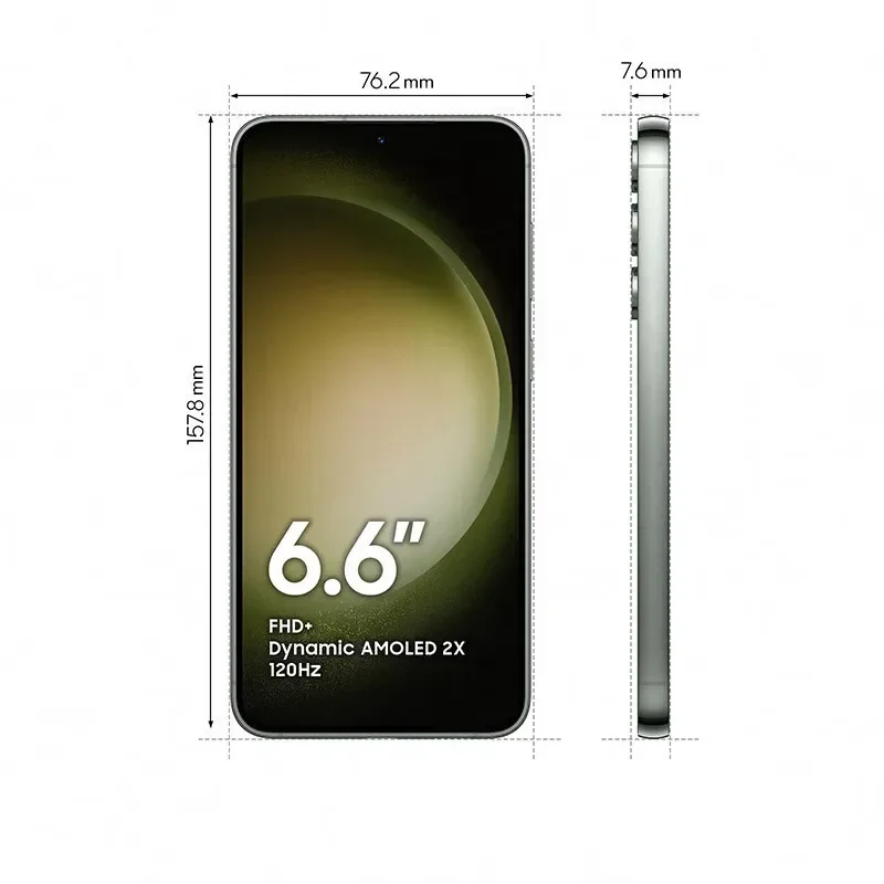 هاتف Samsung Galaxy S23+ S23 Plus 5G S916U1 s916u 256/512GB RAM 8GB Snapdragon NFC ثماني النواة Android الذكي غير مقفول #4