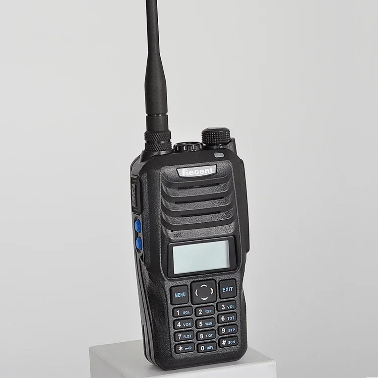 Intrinsal Safe ATEX Explosion-proof VHF UHF Analog Dual Band Walkie Talkie Handheld Transceiver Portable dua arah Radio