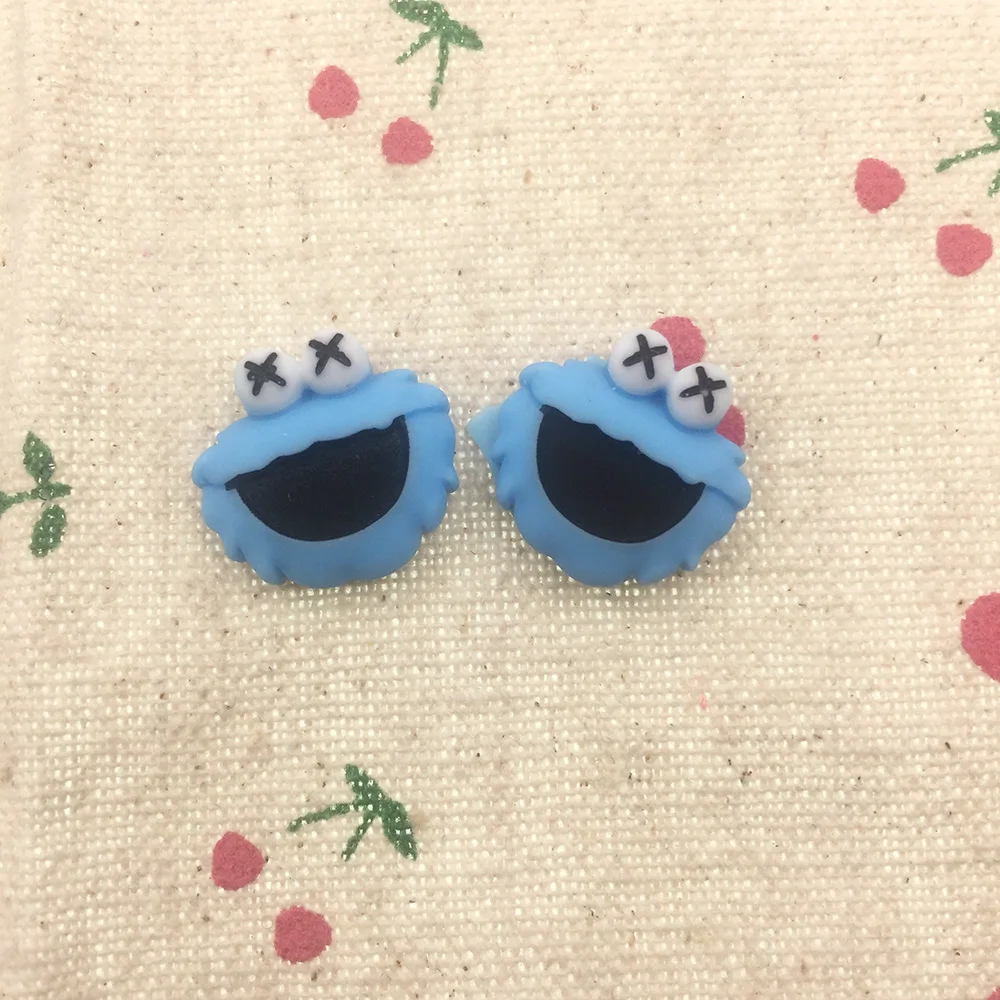 50Pcs Kawaii Cartoon Character Animal Flat back Resin Cabochons Embellishment DIY Accessories Scrapbooking Crafts Decoration