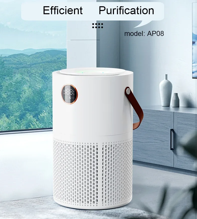 Purificateur d'air Hepa intelligent portable, vente directe, prix de gros compétitif