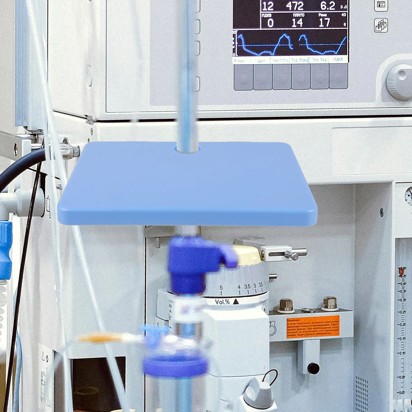 Drip Stand Storage Tray Detachable Bag Holder Draining Board Organizer for Hospital Medical Use