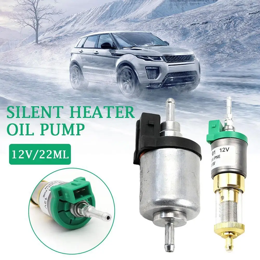 

Топливный насос стояночного обогревателя 12 В, 24 В, 22 мл, бесшумный импульсный дозирующий насос подачи масла для дизельных воздухонагревателей