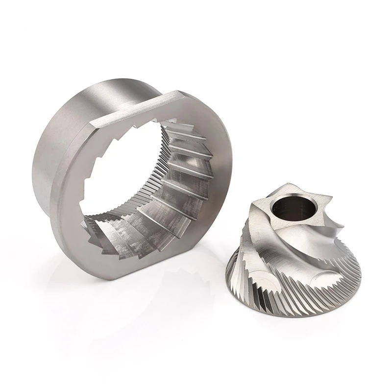 BAAG-Ersatz-Ersteckfräser-Set aus Edelstahl, 48 mm Ersatzzubehör für Saeco Magic/Royal/Strato und andere