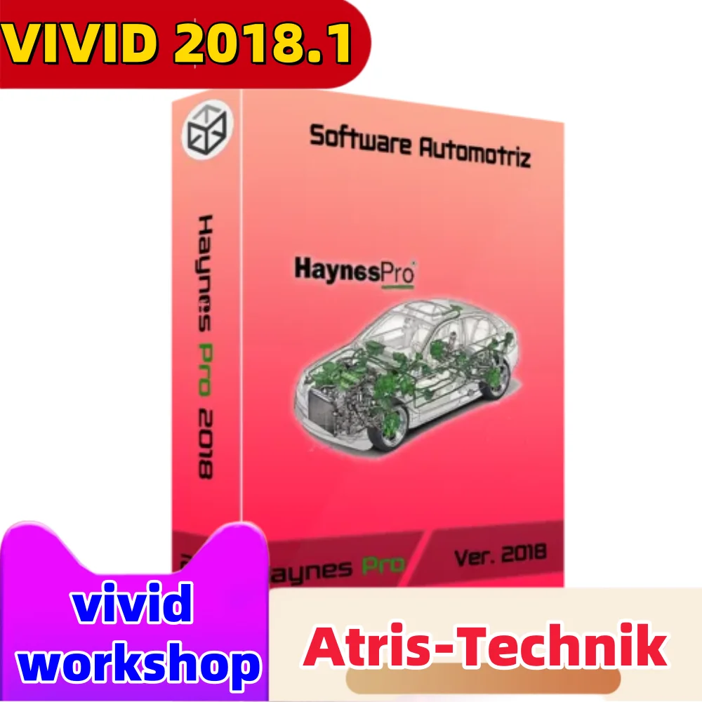 

HAYNES PRO vivid 2018.01 Последняя версия Atris-Technik в жестком диске Автомобильная мастерская DATA Программное обеспечение для авторемонта диагностические инструменты