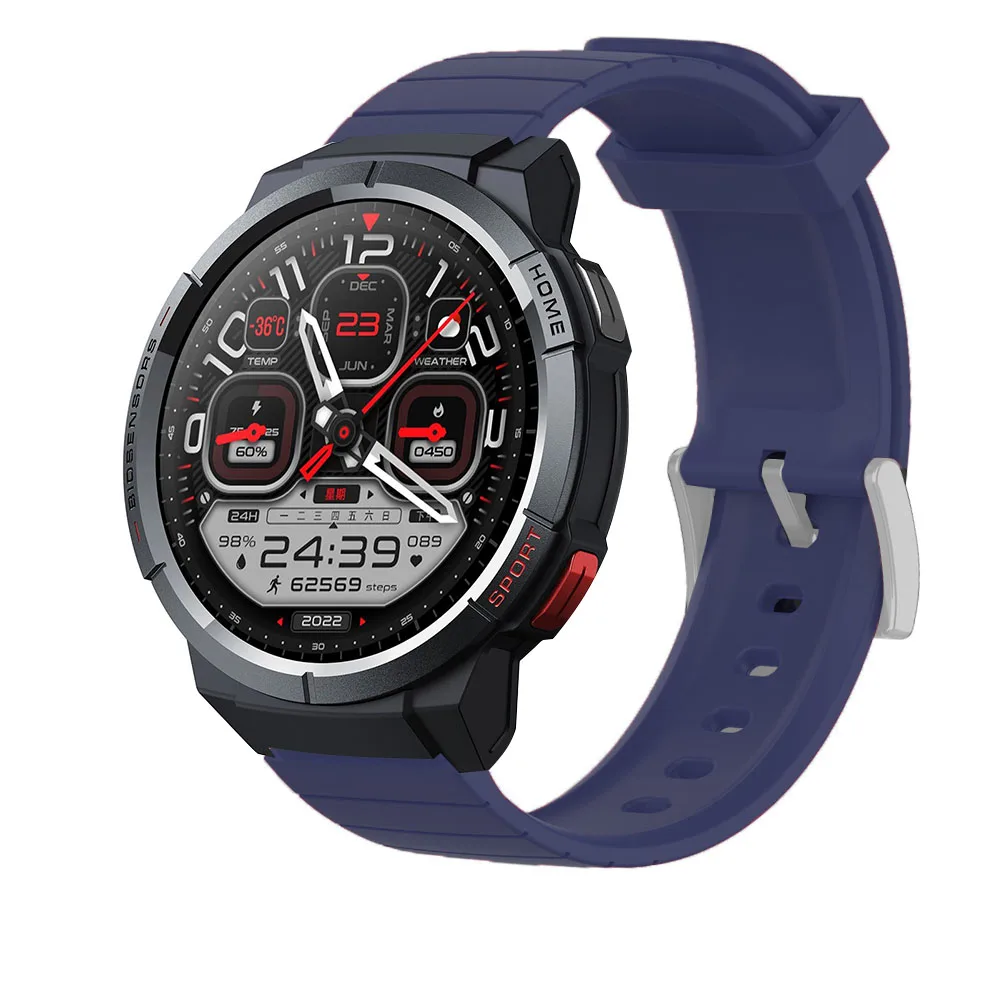 BEHUA Armband Silikon-Ersatzband für Xiaomi Mibro GS Smartwatch Armband-Zubehör Uhrenarmband Sport Mode Correa Gürtel – Detail 8