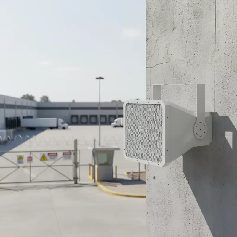 High Power Waterproof Outdoor Loudspeaker Long Range Warning Alarm Speaker for Security Broadcast System Public Address