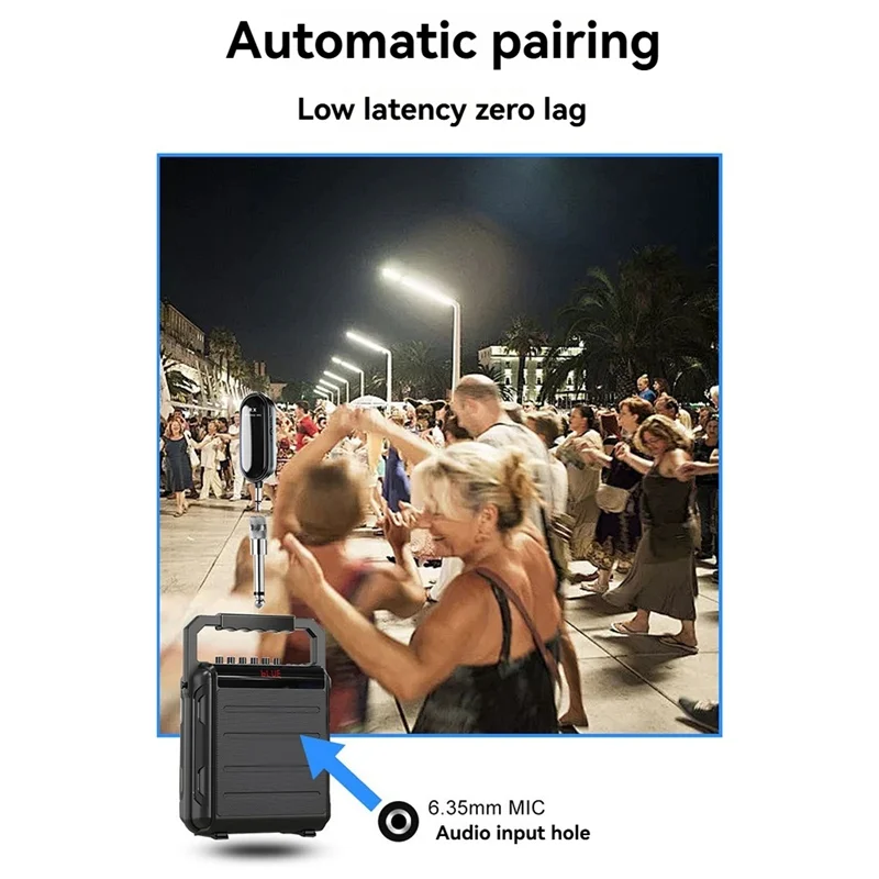 

DIGIT-2.4G Беспроводная микрофонная гарнитура дальнего действия 30 м для усилителей голоса, динамиков, караоке, обучения, речи на открытом воздухе