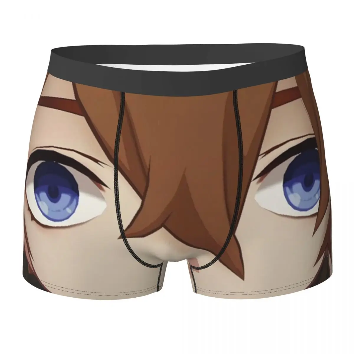 Genshin Impact Anime Boxer, Cueca Diluc, Calcinha macia, Roupa íntima masculina, presente de namorado, shorts