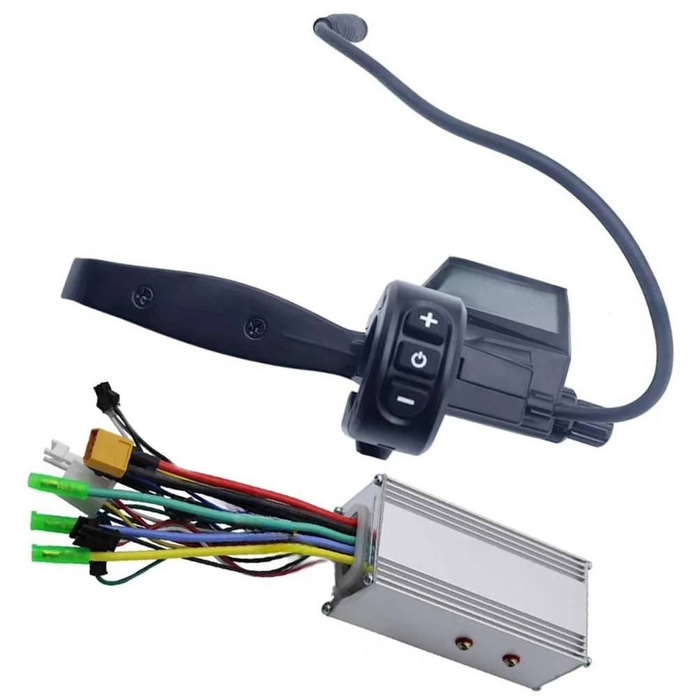 

Контроллер 1000 Вт, дисплей скорости электровелосипеда для езды на велосипеде, прибл. 12x55x40, 1000 Вт, контроллер электровелосипеда, выход переключателя тормоза