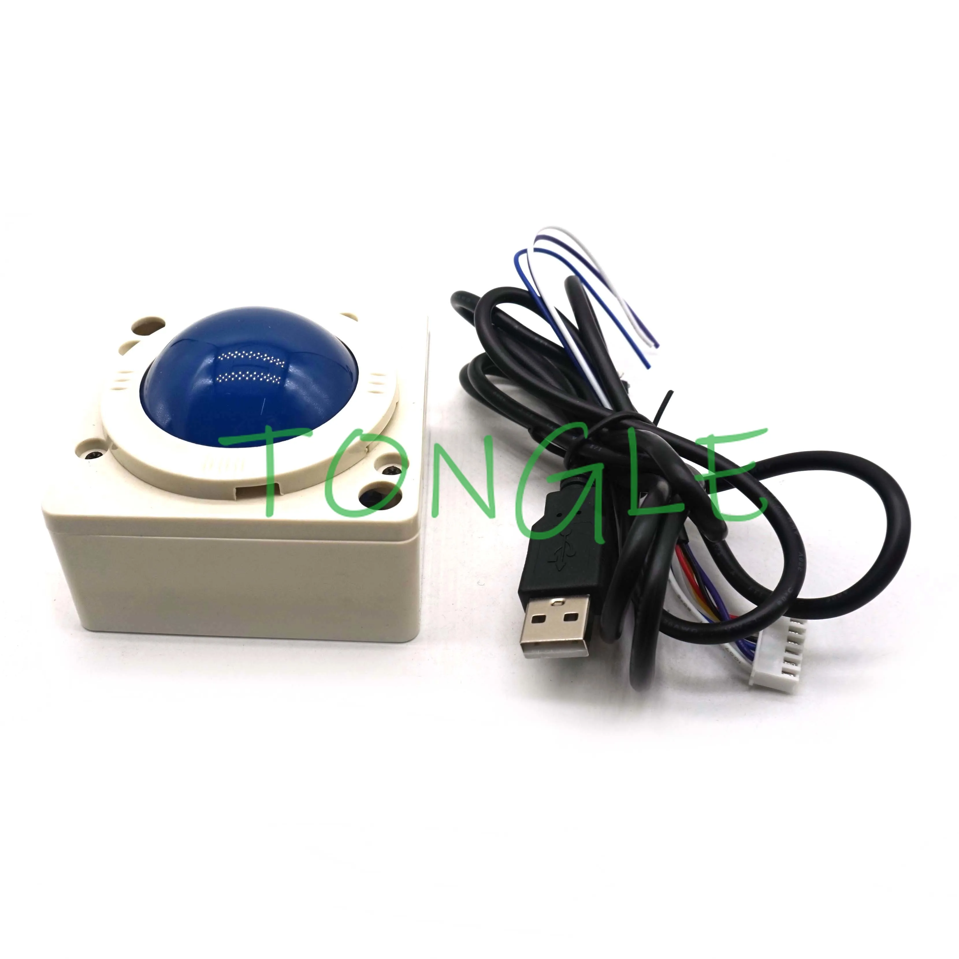 Arcade USB Trackball, Round Connector, PC Tracking Ball, Mouse Design for Classical Game, 60 in 1 Board, 2 in 1, 4.5cm Diameter