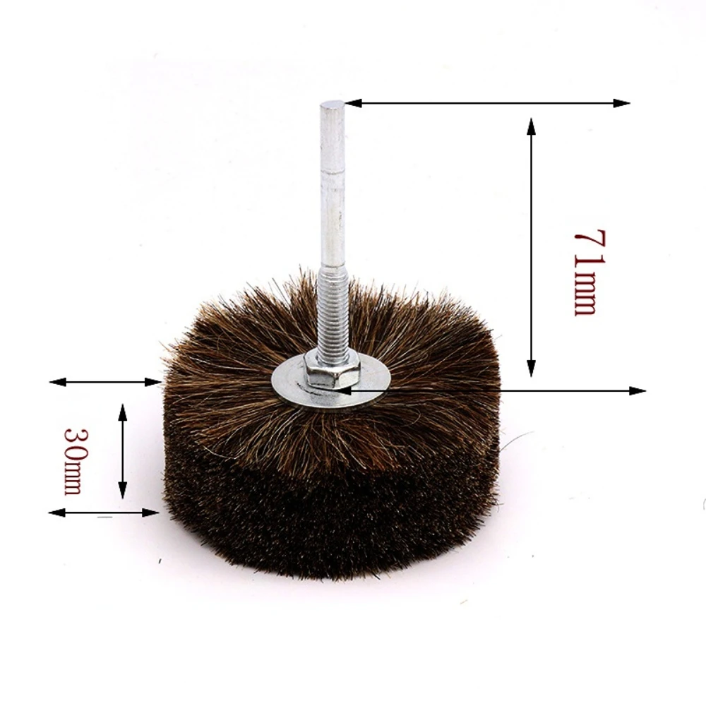 Sikat Pemoles Rambut Kuda/Sikat Pemoles Sisal/Ukiran Akar Relief Kayu, Pemolesan Permukaan Ukiran Mahoni dan Waxing