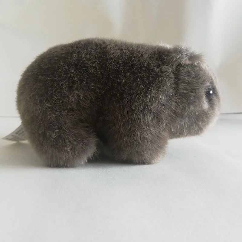 About 18cm Plush Toy Gray Mouse Hamster Soft Doll Baby Toy Boys And Girls Toys Birthday Xmas Gift h1299