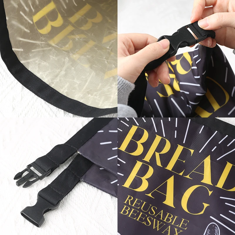 WEEDI Zwarte bijenwasbroodzak  - Beeswax Food Wrap recensie en prijs