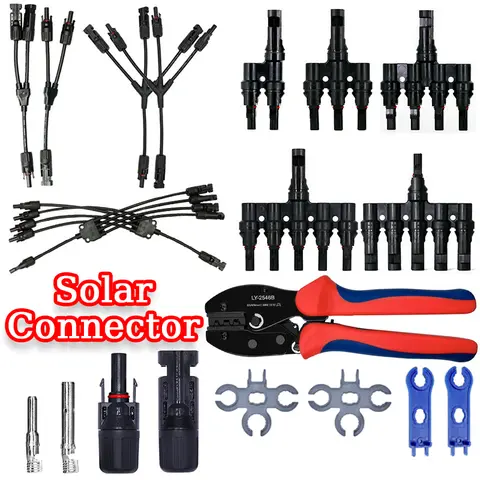 태양광 태양광 PV 커넥터 Y/T 유형 30A 1000V 3 4 5 6 PV/MC 케이블용 7 웨이 분기 커넥터 키트 2.5/4/6mm² 배터리 모듈 태양광 태양광 PV 커넥터 Y/T 유형 30A 1000V 3 4 5 6 PV/MC 케이블용 7 웨이 분기 커넥터 키트 2.5/4/6mm² 배터리 모듈