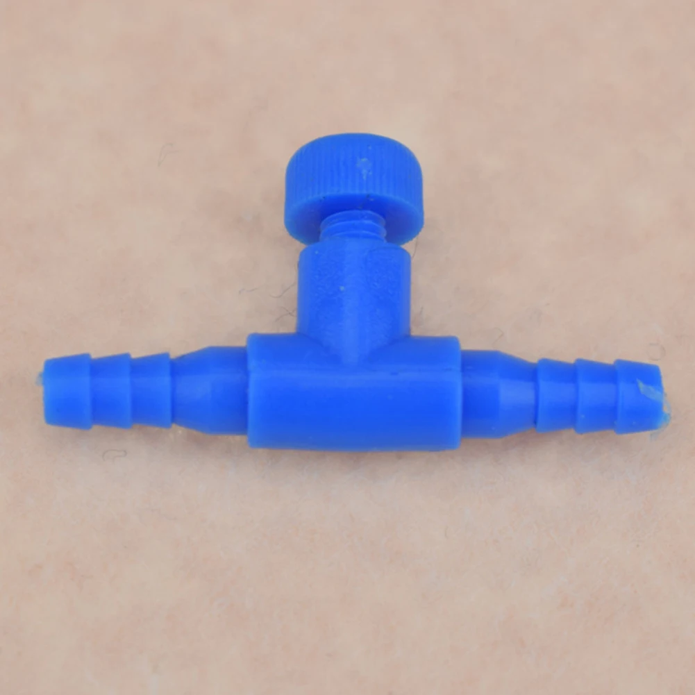 Plastic Aquarium Prop Air Valve Fish Tank Airline Flow Control Valve Switch Tap