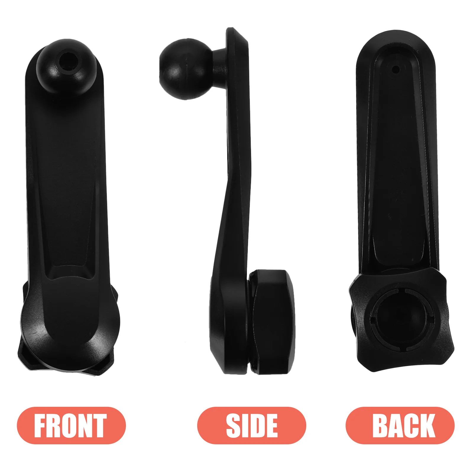2 Pcs Extension Rod Dash Mount Pole Adapter Phone Ball Bracket Arm Holder Mobile