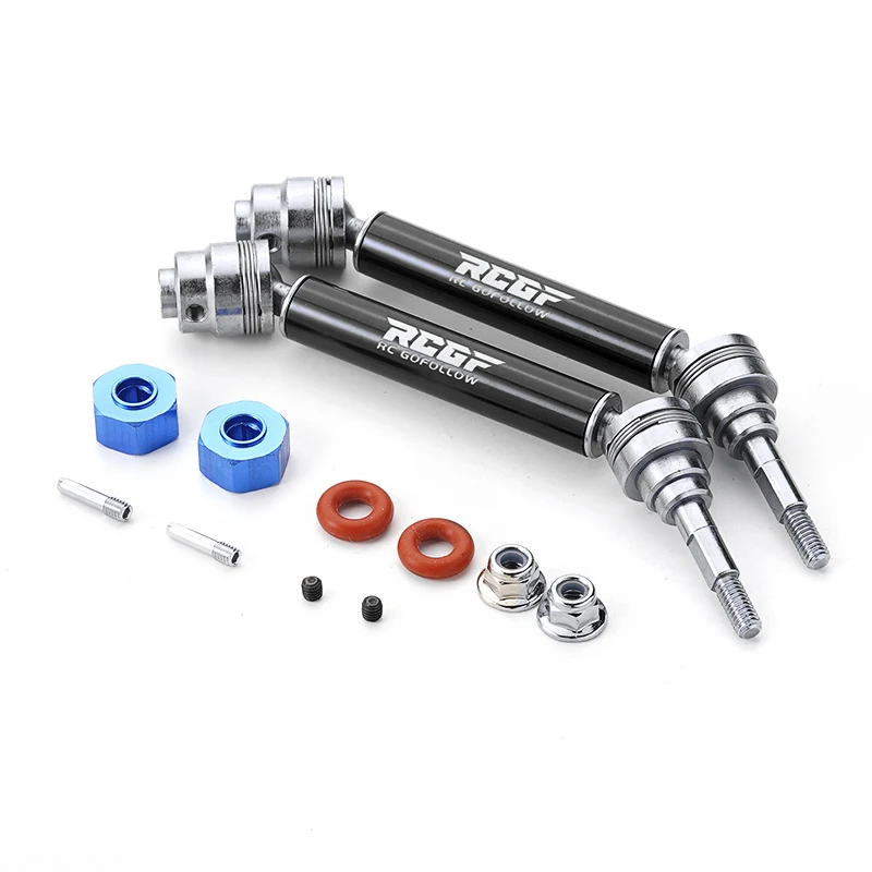 

2pcs 1/10 Universal Drive Joint Aluminum Alloy Spline Design Rc Universal Drive Joint For SLASH 4x4 RC Car Part