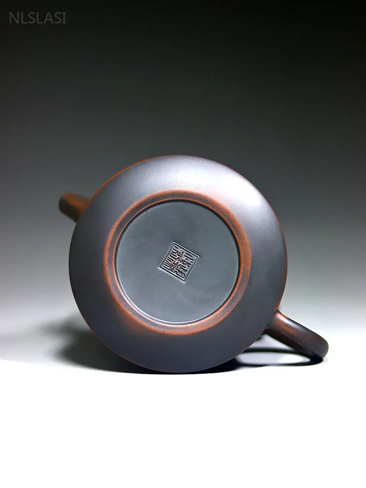 200ml Vintage Purple Clay Teapot Boutique Handmade Purple Mud Kiln Change Kettle Household Chinese Filter Beauty Tea Set