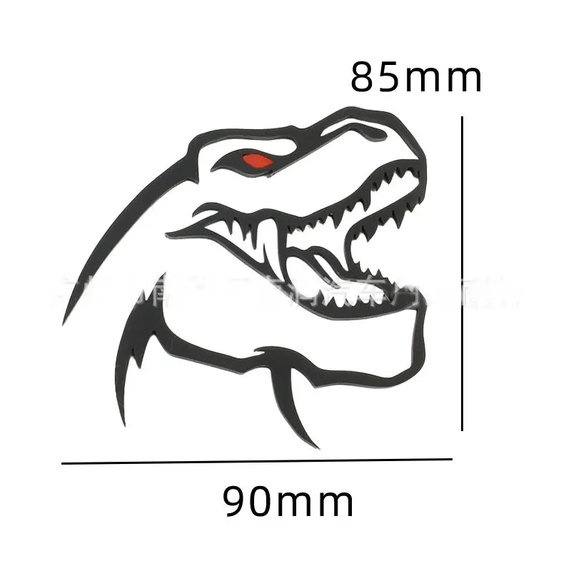 

1Pair Dinosaur Emblem Car Stickers For Dodge RAM TRX 1500 2500 3500 Charger Challenger on the car auto stickers