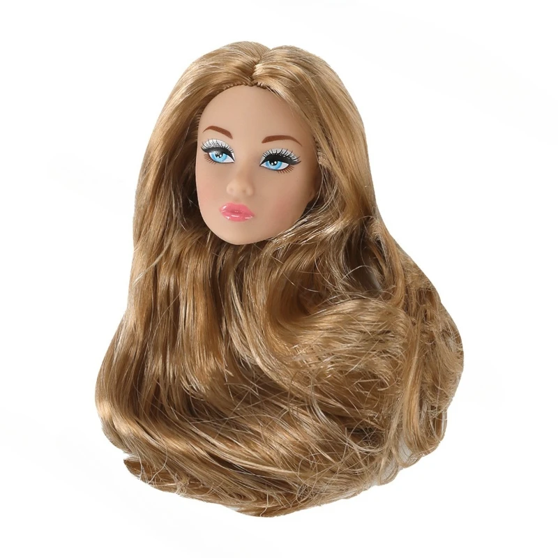 1 Pieces Head 1/6 Supermodel Doll's Head Fit To 32cm Supermodel Accessories Toys for Girls