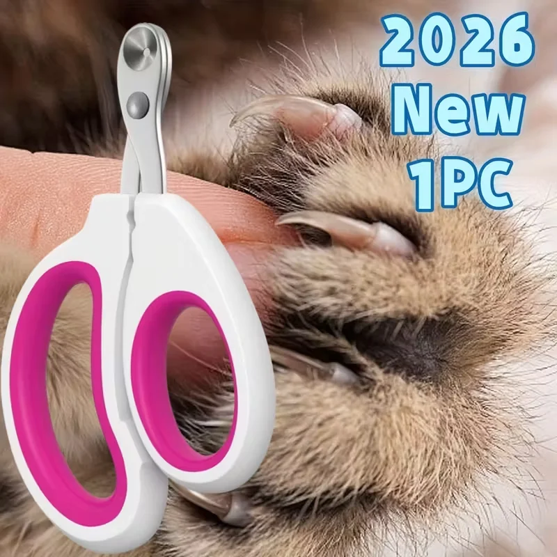 1pc Pet Nail Grooming Kit - Stainless Steel Clipper & Grinder, Safe for Dogs & Cats