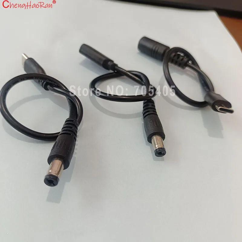 ChengHaoRan DC5.5 * 2.1 To Type-C Conversion Line