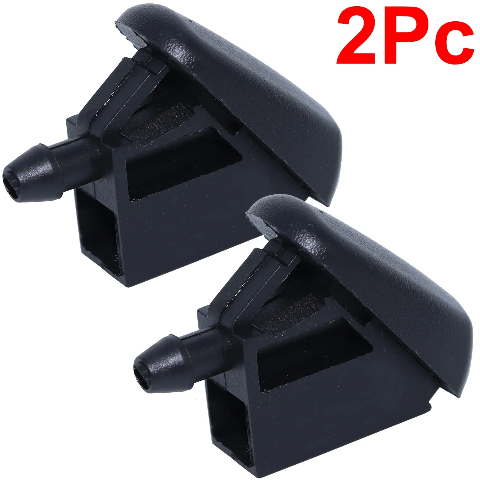 2XFor Ford Fiesta MK5 Exterior Front Windscreen Wiper Washer Jet Nozzle BM5117666AB 2001 2003 2005 2006 2007 2008 2009 2010 2011