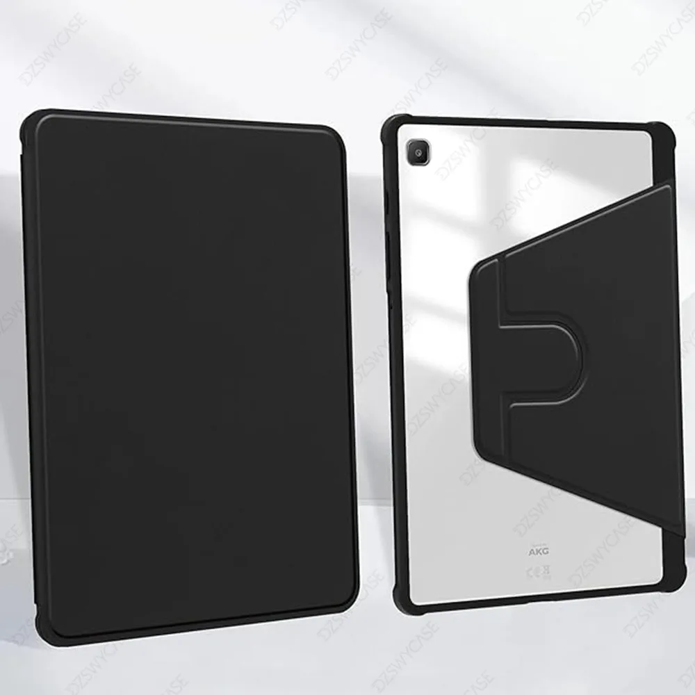 360° Rotating Case For Samsung Galaxy Tab S6 Lite 10.4 Inch 2024/2022/2020, with Pencil Holder, Auto Sleep / Wake Clear Cover view 6