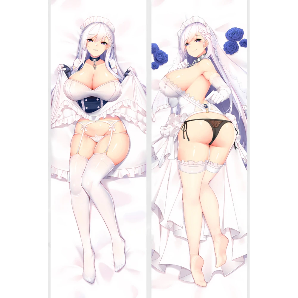 

Original Game Peripheral Azur Lane HMS Belfast Cosplay Dakimakura Hugging Body Pillow Case Double-sided Cushion Cover Gift