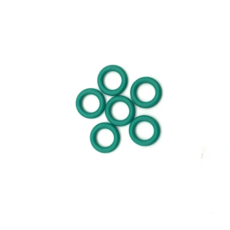 10pcs Green FKM Fluorine Rubber O Ring CS 1.78mm ID 1.78~ 33.05mm Sealing Gasket Insulation Oil High Temperature Resistance