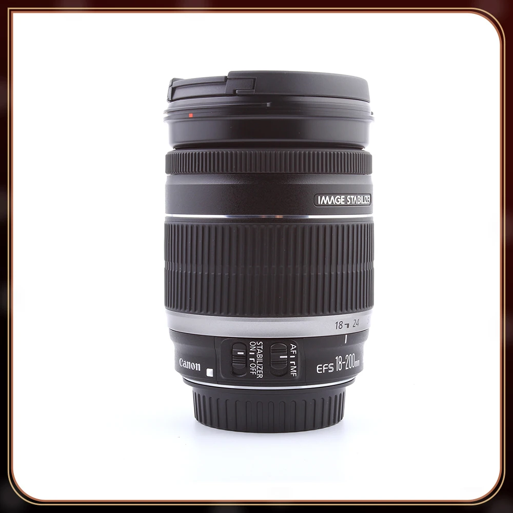 Canon EF-S 18-200mm f / 3.5-5.6 IS Lens for 100D 200D 600D 700D 750D 800D 7D 70D 60D T3i T4i T5i