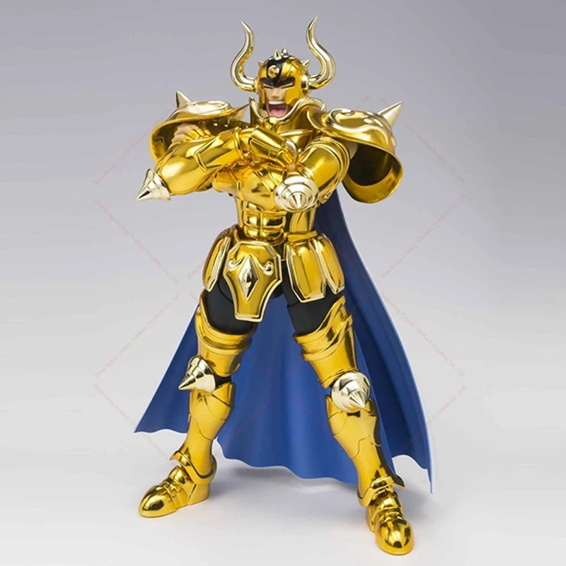 In Stock Metal Club/MC Saint Seiya Myth Cloth EX Taurus Aldebaran 24K/Mirror Gold Knights of The Zodiac Action Figure