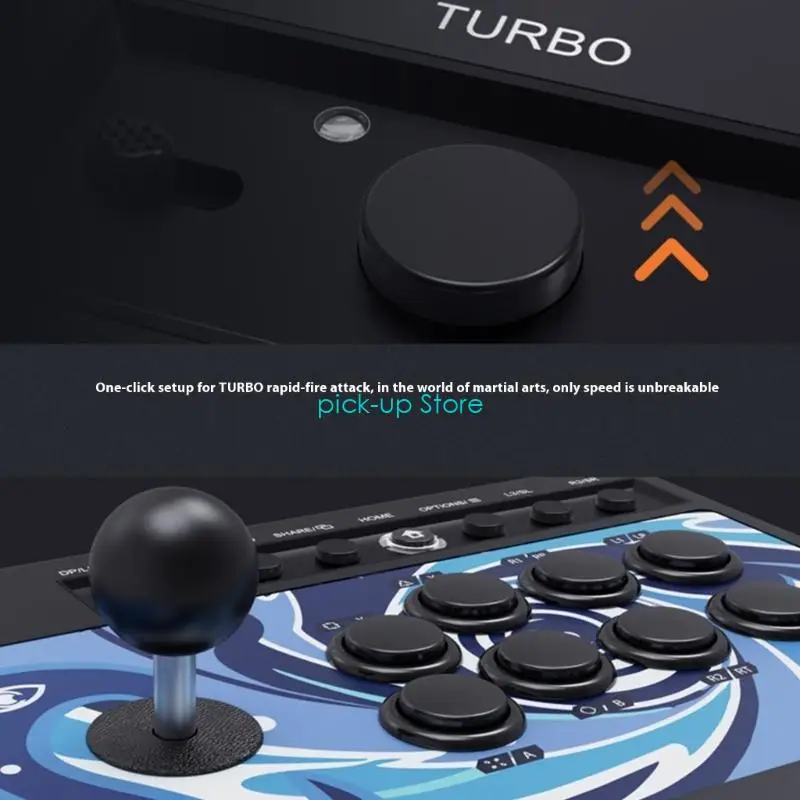 Q5WA قابلة للبرمجة عصا USB Controller مفاتيح زرقاء لأجهزة متعددة