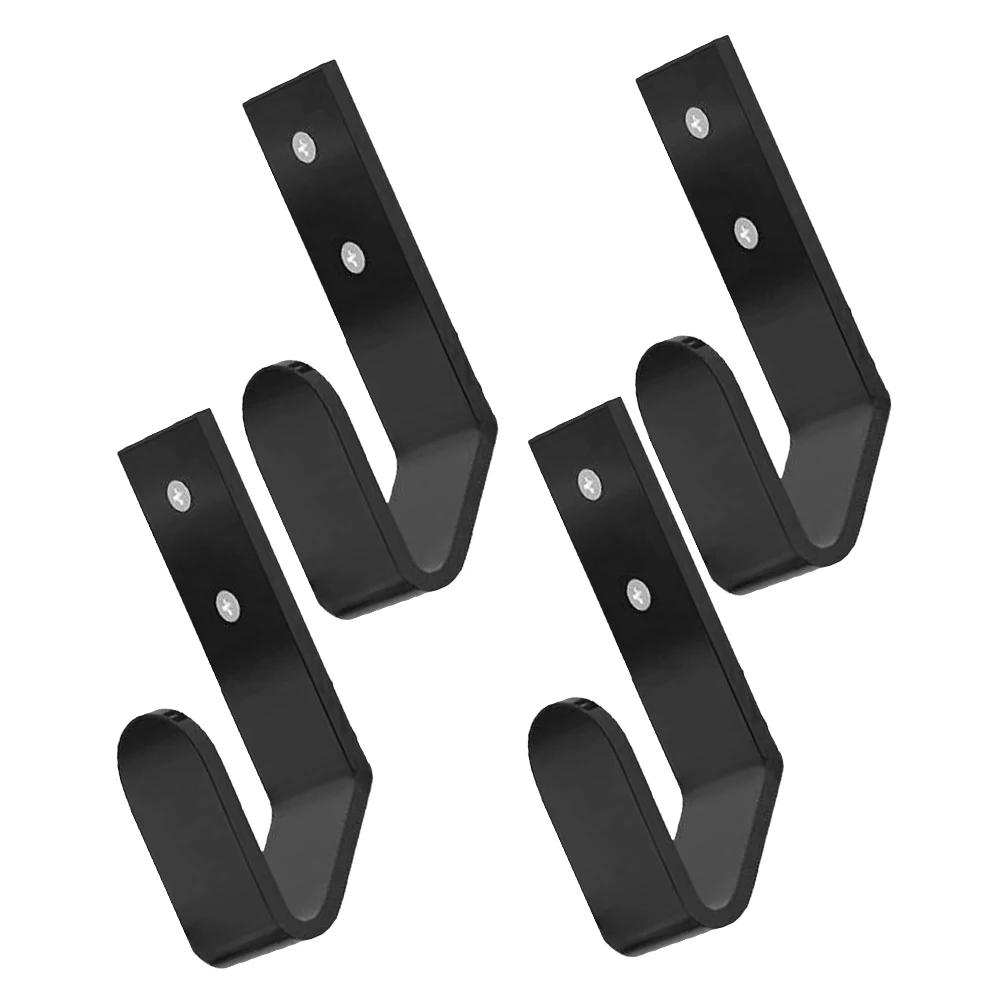 

4pcs Keyboard Wall Mount Compatible All Keyboards Gaming Holder Black Desk Extension Office Gamers Space Saving Stylish