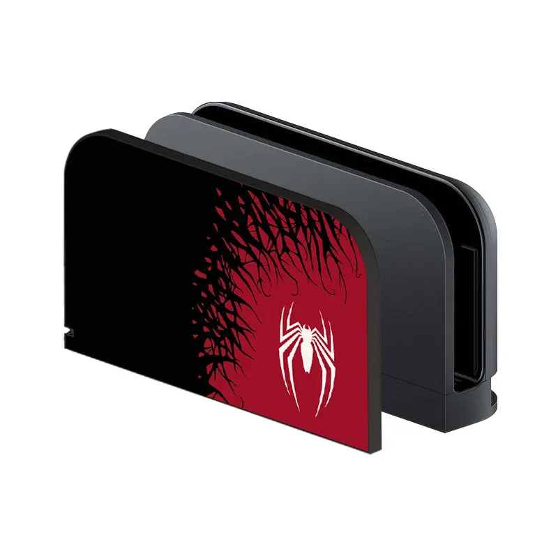 Couvercle de protection de plaque avant décorative pour Nintendo Switch 2 2025, Base de Station d'accueil TV, thème araignée, étui de plaque frontale de remplacement