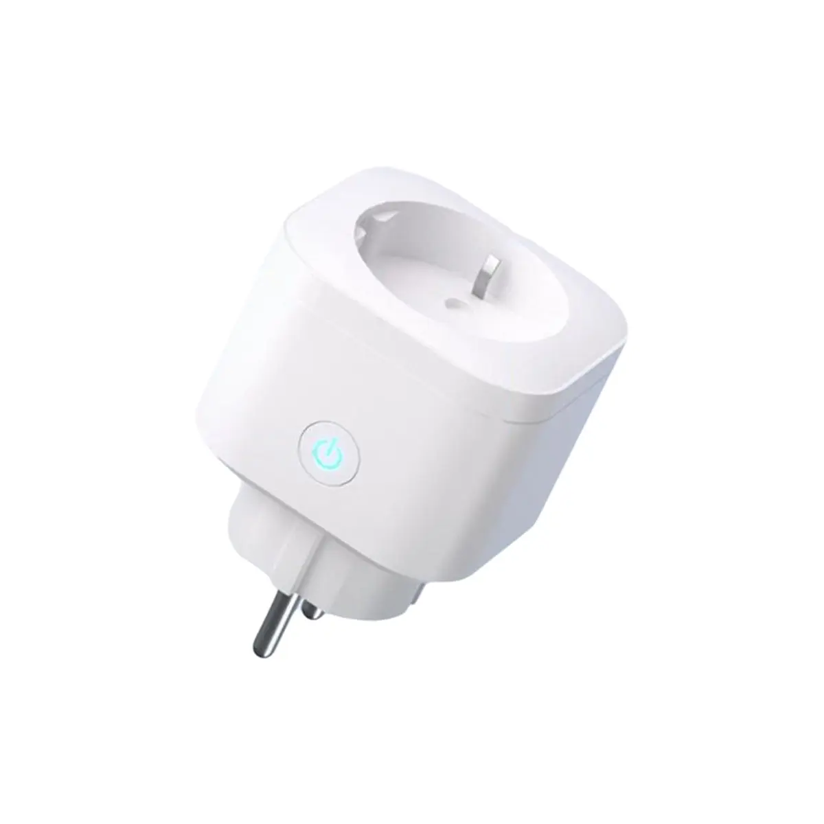 B21B Matter over Wifi Smart Plug with Power Energy Monitoring Smart Scene Remote Control Work for Alexa Homekit EU Plug