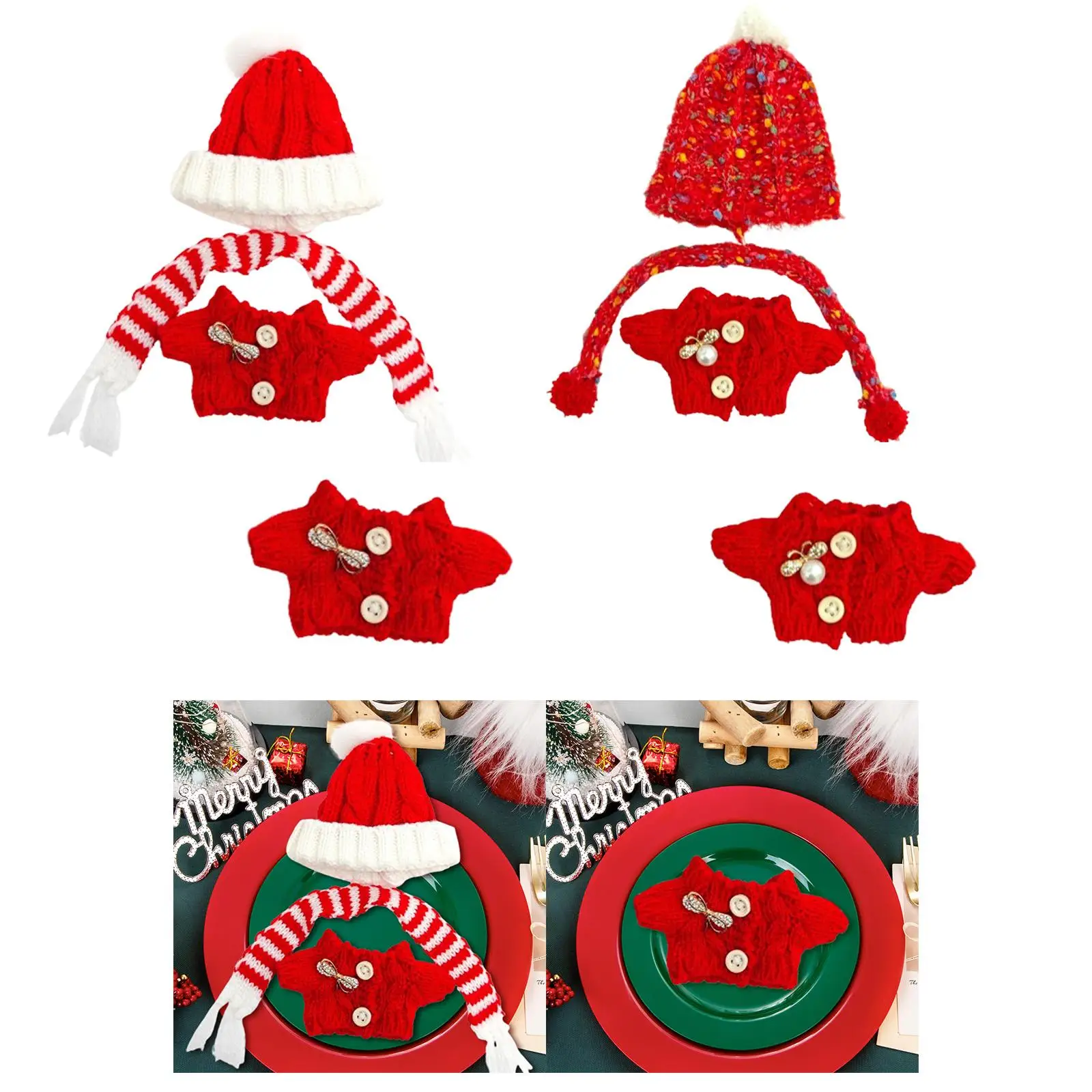 Plush Doll Pullover Top Fashion Photo Props for Kids Educational DIY Doll Clothes Dress up Make Your Own Dolls for 6.69''