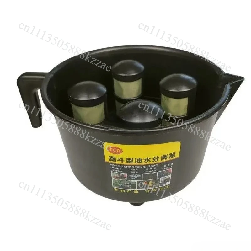 High quality Oil-Water Separation Funnel Four-Filter Diesel G asoline Nylon Encryption Funnel Filter Oiler Fuel Filter 1PCS