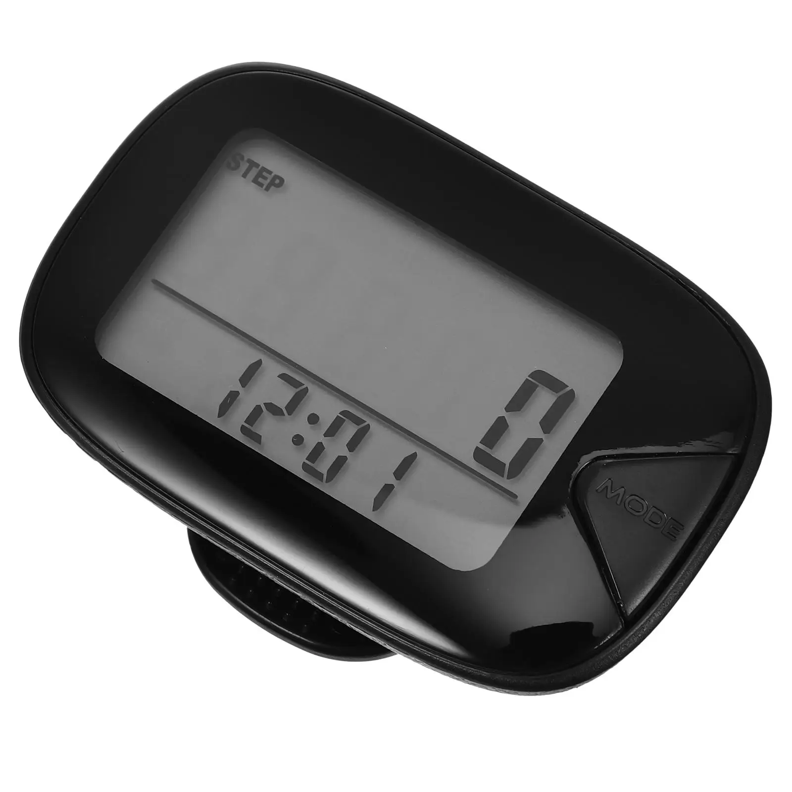 Digital Pedometer Fitness Tracker Walking Running Exercise Calorie Counter Sports Accessory Step Counter Large Screen ABS