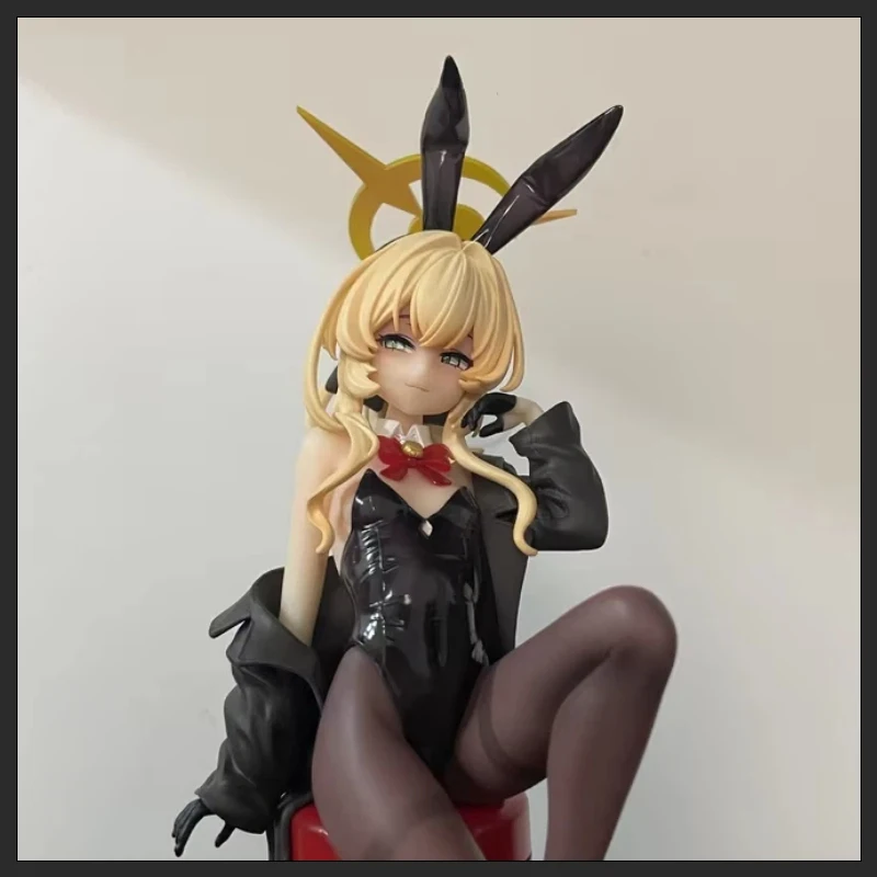 professor-niyaniya-bunny-ver-22cm-resin-statue-blue-archive-anime-figure-collectible-model-desktop-decor-gift