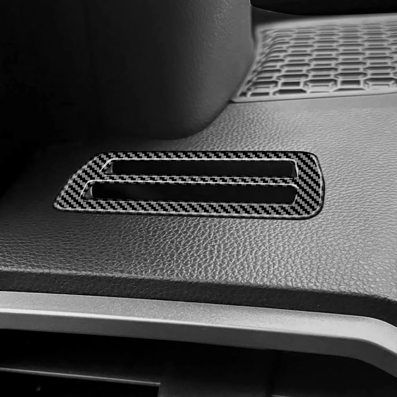 لتويوتا 4 عداء 2025 تاكوما 2024-2025 اكسسوارات السيارات ABS الداخلية الجبهة لوحة القيادة A/C تنفيس المخرج غطاء تراكب ديكور 2 قطعة #2