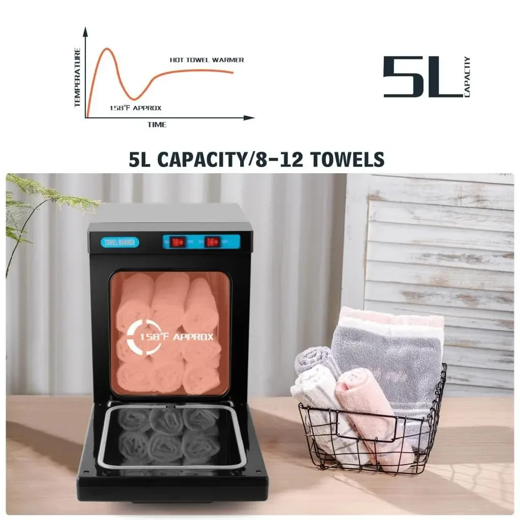 Salon Towel Sterilizer Small Barber Store Towel Heater Steamer Towel Warmers Spa