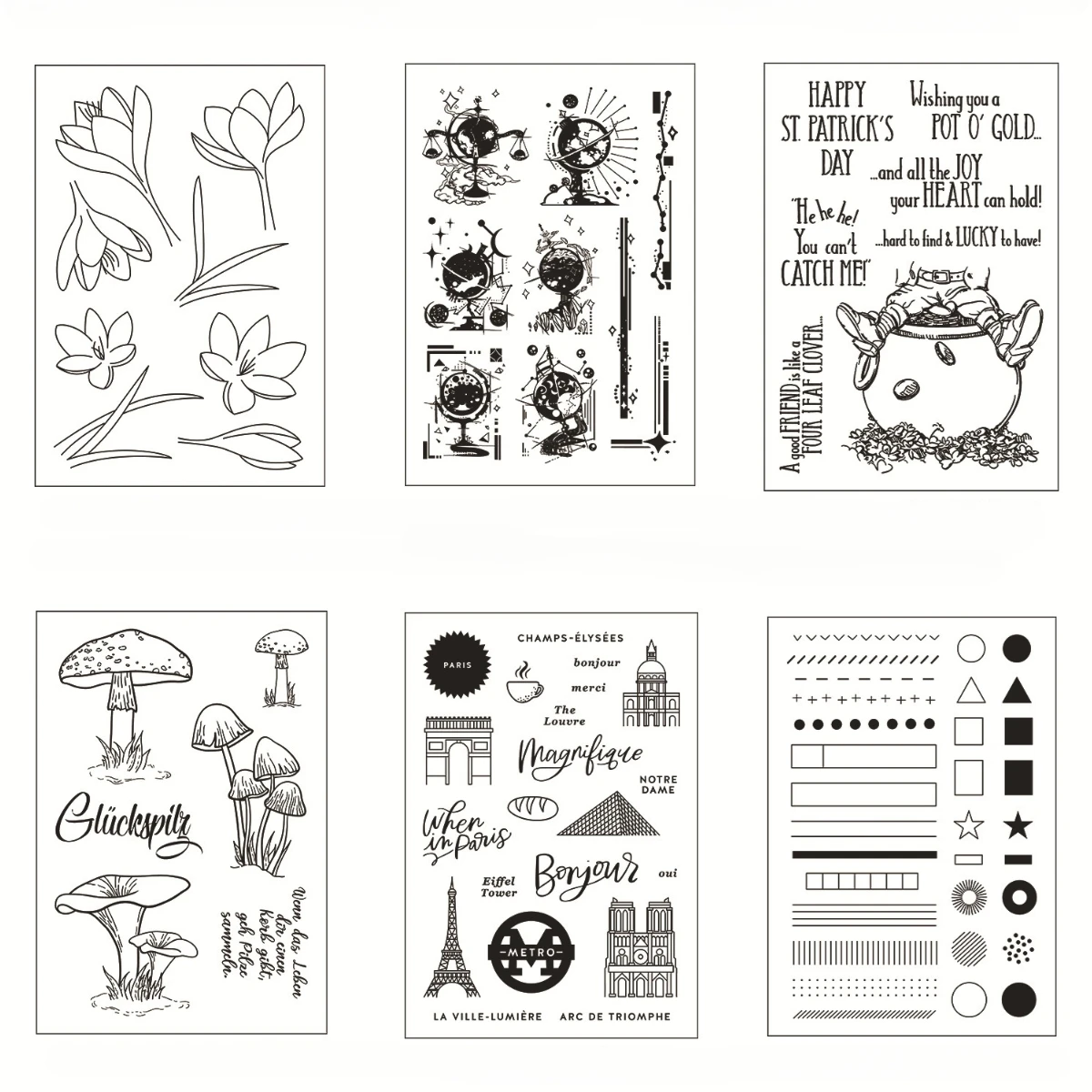 

Креативный лепесток, геометрическая архитектура, прозрачный силиконовый штамп, скрапбук, справочник, сделай сам, журнал, коллаж, эстетический прозрачный штамп