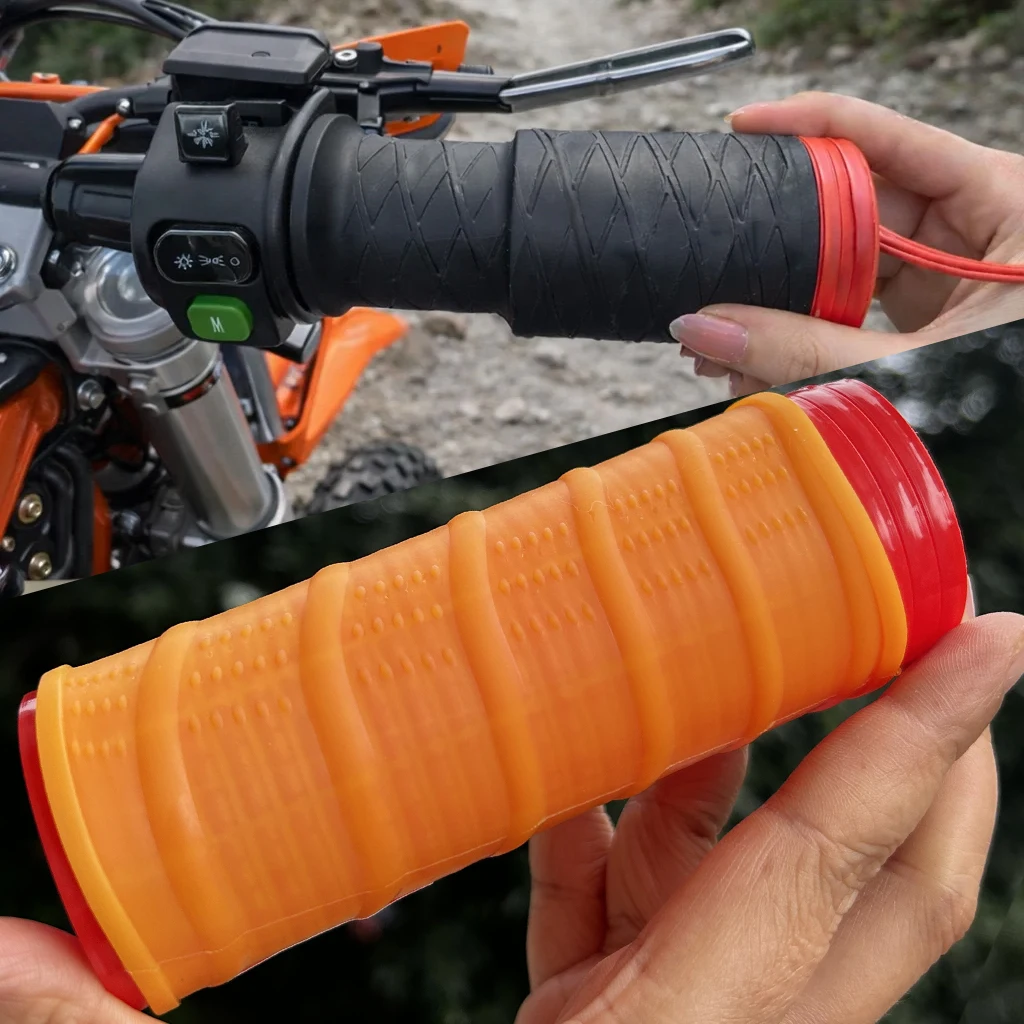 Motorcycle Silicone Handlebar Cover For KTM 450 EXC EXC-F XC-W TPI Six Days DUKE 690/790/990/1050/1090/1190/1290 SUPER Adventure